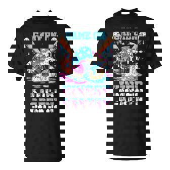 Back To School Game On Kindergarten Baseball First Day Boys T-Shirt | Mazezy