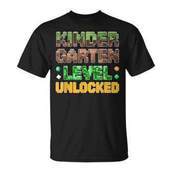 Back To School Kinder Boys Gamer First Day Of Kindergarten T-Shirt - Thegiftio UK