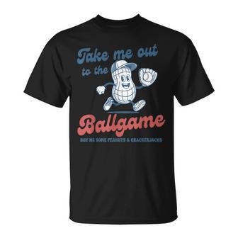 Take Me Out To The Ball Game Baseball T-Shirt - Thegiftio UK