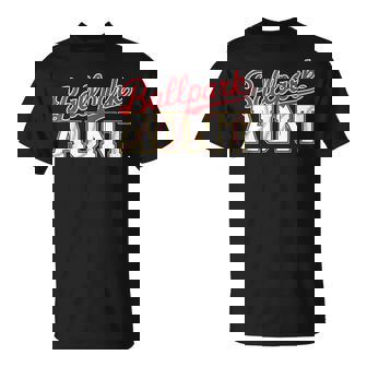 Ballpark Aunt Softball Baseball Auntie Baller Mother's Day T-Shirt | Mazezy