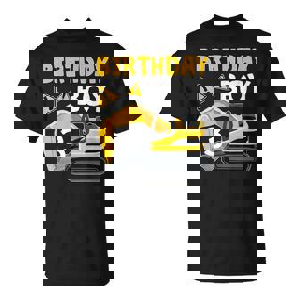 Bambini 3 Anni Ragazzo 3 ° Compleanno Regalo Ragazzo Bambino Escavatore Maglietta - Novitaregali