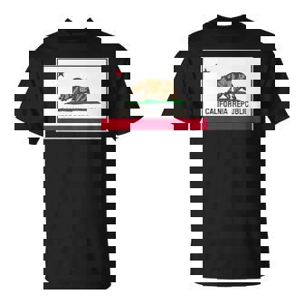 Bandera Del Estado De California República De California Camiseta unisex - Regaloses