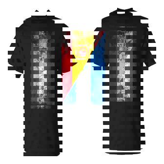 Banderas De España Y Nicaragua Nicaragüense Español Camiseta unisex - Regaloses