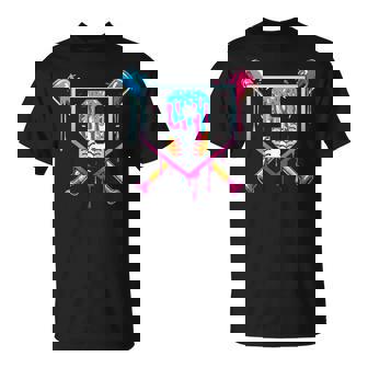 Baseball 9 Year Old Ice Cream Drip 9Th Birthday Boy 9 T-Shirt - Thegiftio UK