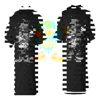 Baseball Drip Ice Cream Boys Dabbing Youth Baseball Sprinkle T-Shirt - Thegiftio UK