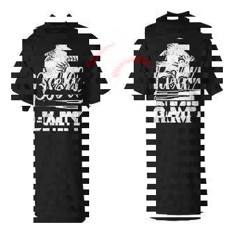 Baseball Grammy Baseball Player Game Day Mother's Day T-Shirt - Monsterry