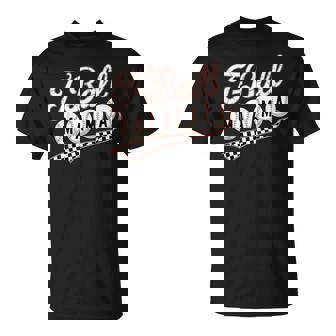 Baseball Mom For Game Day Family T-Ball Mama T-Shirt - Monsterry