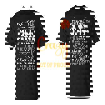 Basketball Nana Proud Nana Of A Basketball Player T-Shirt | Mazezy