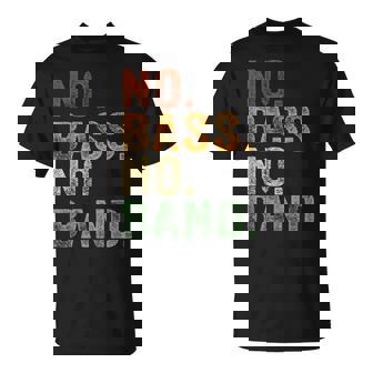 Bassist 楽器 エレキベース バンドなし Tシャツ - Kawaiitshirt