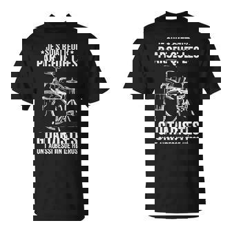 Batteur Guitaristes Ont Aussi Besoin De Héros Batterie T-Shirt - Cadeauxyz