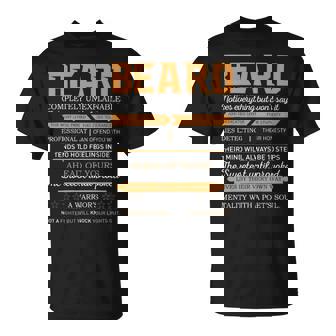 Beard Completely Unexplainable Notices Everything But Won’T Say It Name T-Shirt | Seseable FR