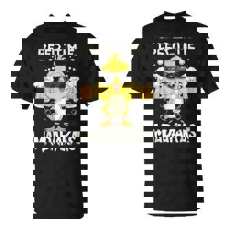 Beer Time Madafakas Duck T-Shirt - Monsterry