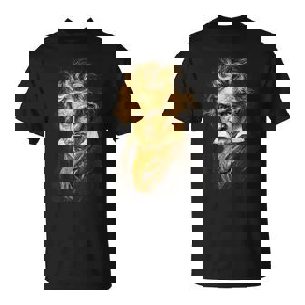 Beethoven-Retrato Ludwigan Beethoven Música Clásica Camiseta unisex - Regaloses