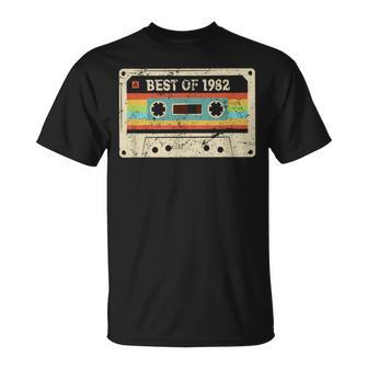 Best Of 1982 43 Cumpleaños Regalo 43 Años Hombre Camiseta unisex - Regaloses
