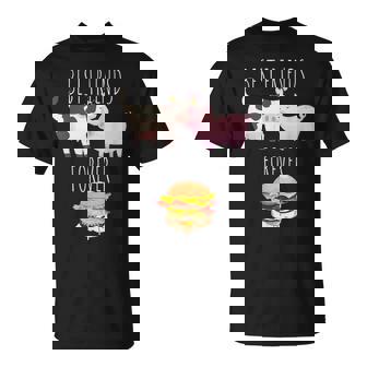Best Friends Forever Beef Lover Pork Meat Bacon Burger Tシャツ - Kawaiitshirt