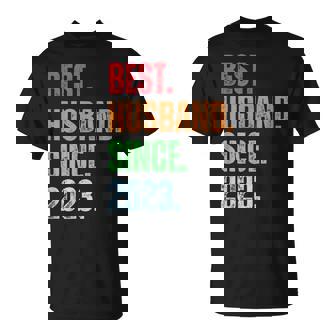 Best Husbandince 2023 2Nd Anniversary Husband Tシャツ - Kawaiitshirt