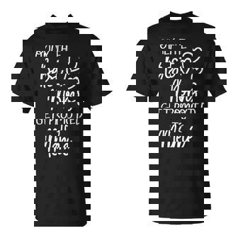The Best Moms Get Promoted To Mémé French Canadian Grandma T-Shirt - Thegiftio