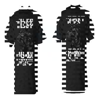 Best Pug Mom Ever Mommy Mom Cute Black Pug T-Shirt - Monsterry