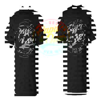 Bester Papa Und Opa Der Welt Retro Father's Day Idea T-Shirt - Geschenkecke