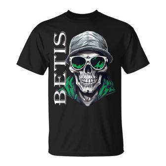 Betis Ultra Con Diseño De Betis Ultras In Mangas Camiseta unisex - Regaloses