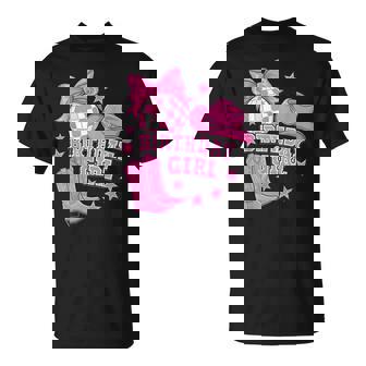 Birthday Cowgirl Western Disco Birthday Girl Party T-Shirt - Thegiftio