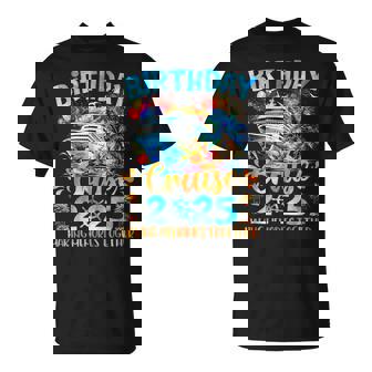 Birthday Cruise 2025 Making Memories Together Family Group T-Shirt - Monsterry