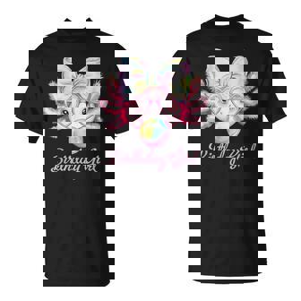 Birthday Girl Axolotl Lover Party Alotl Axolotl Girls Women T-Shirt - Monsterry