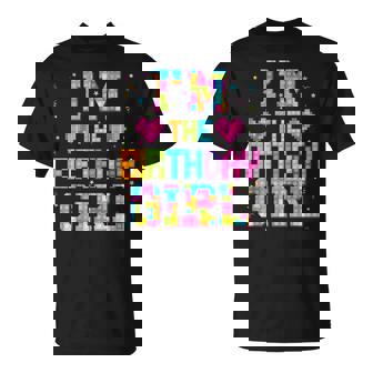Im The Birthday Girl Build Brick Family Matching T-Shirt - Monsterry