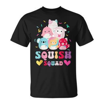Birthday Girl Birthday Squish Squad Mallow Girl T-Shirt - Thegiftio UK