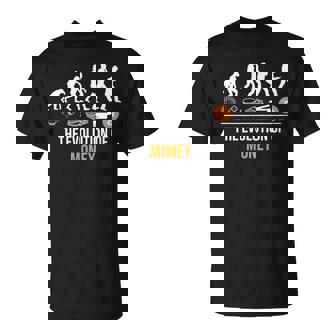 Bitcoin The Evolution Of Money Tシャツ - Kawaiitshirt