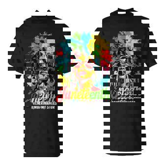 Black Freedom Junenth 1865 Remembering My Ancestors T-Shirt - Thegiftio