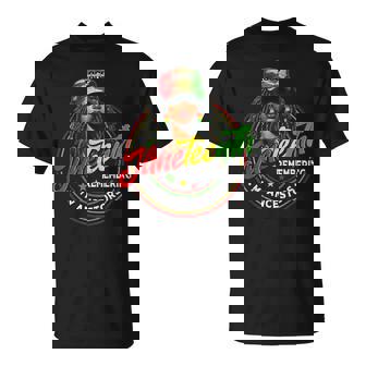 Black Junenth Remembering My Ancestors 1865 T-Shirt - Thegiftio