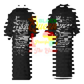 Black Queen Chess Powerful Piece In The Game Junenth T-Shirt - Monsterry