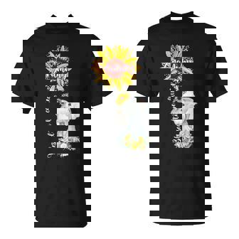 Blessed To Be Called Grammy Sunflower Elephant T-Shirt - Monsterry