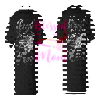 Blessed To Be Called Mom Butterfly Flower Mother's Day T-Shirt - Monsterry