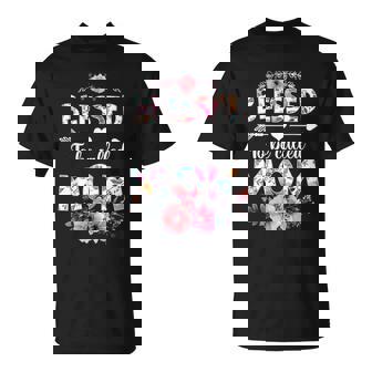 Blessed To Be Called Mom Mom Mother's Day Womens T-Shirt | Mazezy