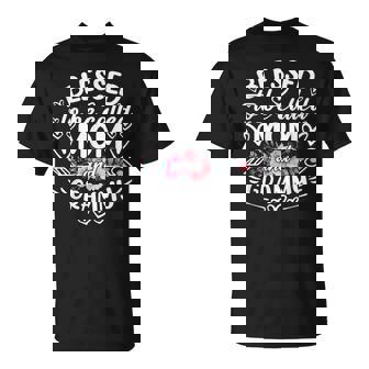 Blessed To Be Called Mom And Grammy Mother's Day T-Shirt - Monsterry