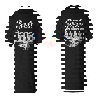 Blessed Gaga Grandma Gaga Grandmother T-Shirt - Monsterry