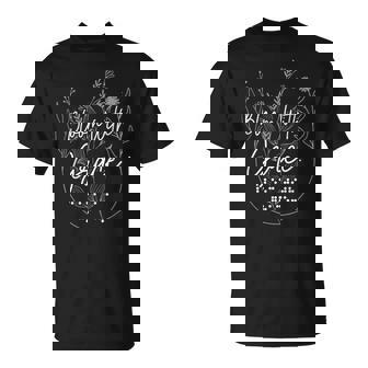 Bloom With Grace 点字 アルファベット 点字 言語点字 Tシャツ - Kawaiitshirt