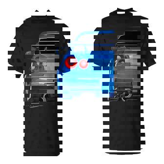 Blue Gt R 34 Jdm スカイラインスタンス カー ドリフトレーシング Tシャツ - Kawaiitshirt