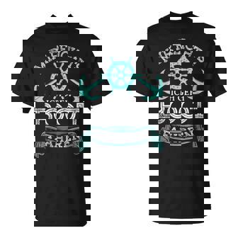 Boat Captain Motorboat Mir Reichts Ich Geh Boating T-Shirt - Seseable