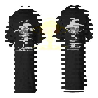 Bomba Nuclear Explosión Bomba Atómicaeta Nube Poder Camiseta unisex - Regaloses