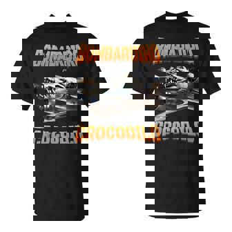 Bombardino Crocodilo イタリアンブレインロットミーム Tシャツ - Kawaiitshirt