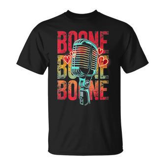 Boone Family Name I Love Boone Personalized Vintage T-Shirt - Monsterry