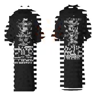Boots On The Ground Boot Cowboy Western Cowgirl Linedance T-Shirt - Monsterry