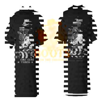 Boots On The Ground Junenth Black Cowgirl Black Women T-Shirt - Monsterry