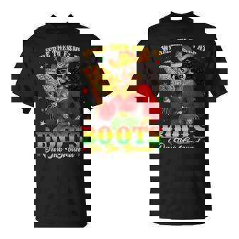Boots On The Ground Junenth Cowgirl Where Them Fans At T-Shirt - Thegiftio