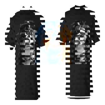 Boyero De Berna Con Gafas Deol Perro Dulce Camiseta unisex - Regaloses