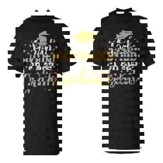 Boyfriend Senior 2025 Proud Of A Class Of 2025 Graduate T-Shirt - Thegiftio UK