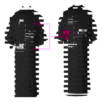 Breast Cancer Me Winner ブラケット インスピレーショナル啓発ギフト Tシャツ - Kawaiitshirt